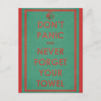 Kein Panik-Funny-Design