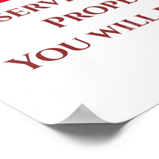 KEIN PARKEN, ABSCHREIBEN, Hinzufügen oder Bearbeit Poster (Ecke)