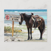 Kein Parkplatz Postkarte (Vorderseite)