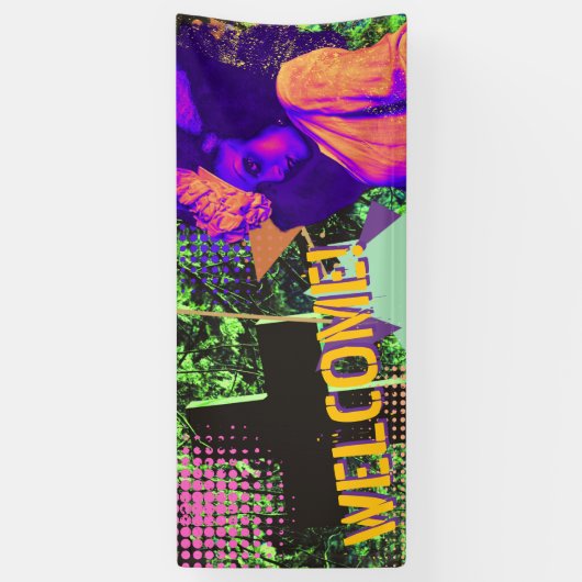 Kein Party Banner (Vertikal)