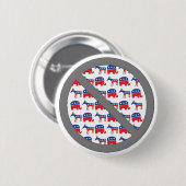 Kein Party-Knopf Button (Vorne & Hinten)