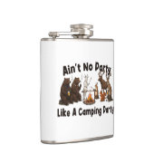 Kein Party wie ein Camping-Party Flachmann (Rechts)