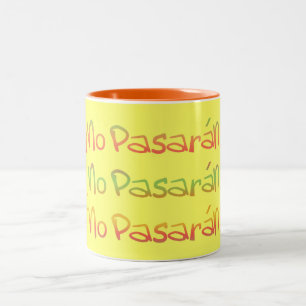 Kein Pasaran führen sie nicht Tasse