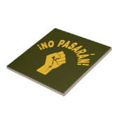 Kein Pasaran - Sie werden nicht vorbeikommen Fliese (Seite)