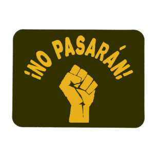 Kein Pasaran - Sie werden nicht vorbeikommen Magnet