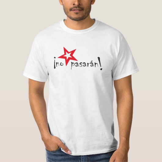 Kein Pasaran T-Shirt (Vorderseite)