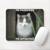 Kein Passwort kein Eingang Mousepad (Mit Mouse)