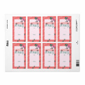 Kein Peeking tropischen Weihnachtsrosa Cabrio (Vorne)