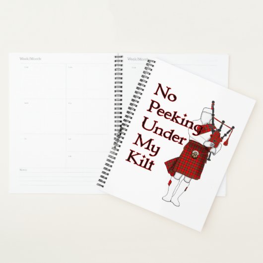 Kein Peeking unter meinem Kilt Funny Scottish Planer (Anzeige)