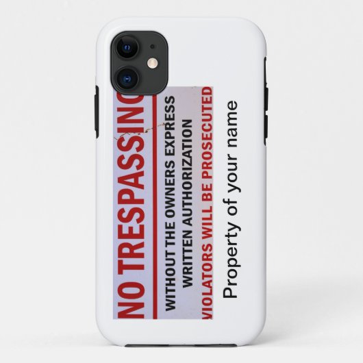 kein personalisierter Fall Case-Mate iPhone Hülle (Rückseite)