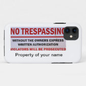 kein personalisierter Fall Case-Mate iPhone Hülle (Rückseite (Horizontal))
