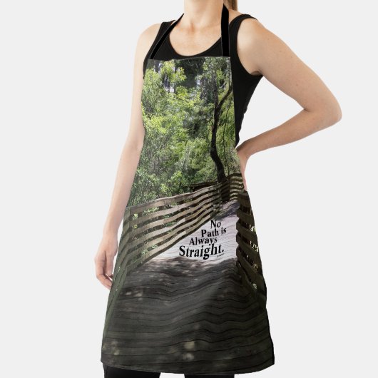 Kein Pfad ist immer gerade Schürze (InSitu)