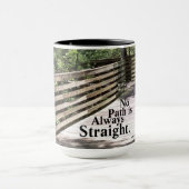 Kein Pfad ist immer gerade Tasse (Zentrum)