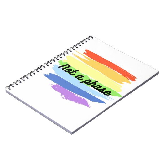 Kein Phase-Gay Pride Notizblock (Linke Seite)