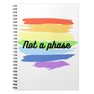Kein Phase-Gay Pride Notizblock