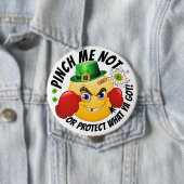 Kein Pinching St. Patrick's Day Button (Beispiel)