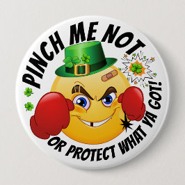 Kein Pinching St. Patrick's Day Button