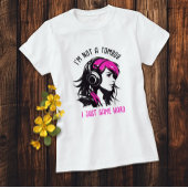 KEIN Pink-schwarzes Gamer-Mädchen T-Shirt