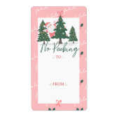 Kein Pinkeln des Weihnachtsmanns versteckt, Christ (Vorne)