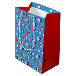 Kein Pinkeln Niedlicher Whimsikkids Weihnachten Mittlere Geschenktüte