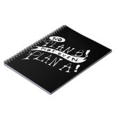 Kein Plan B Nicht einmal Plan A Notizblock (Linke Seite)