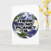 Kein Planet B Karte (Gelbe Blume)