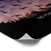 Kein Planet B Klima zum Schutz der Umwelt Poster (Ecke)