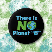 Kein Planet B Klimawandel Button