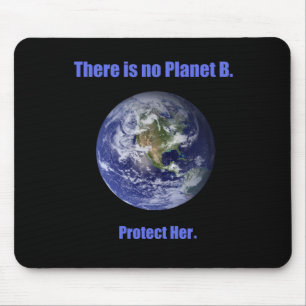 Kein Planet B Mousepad