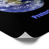 Kein Planet B Poster (Ecke)