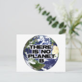 Kein Planet B Postkarte (Stehend Vorderseite)