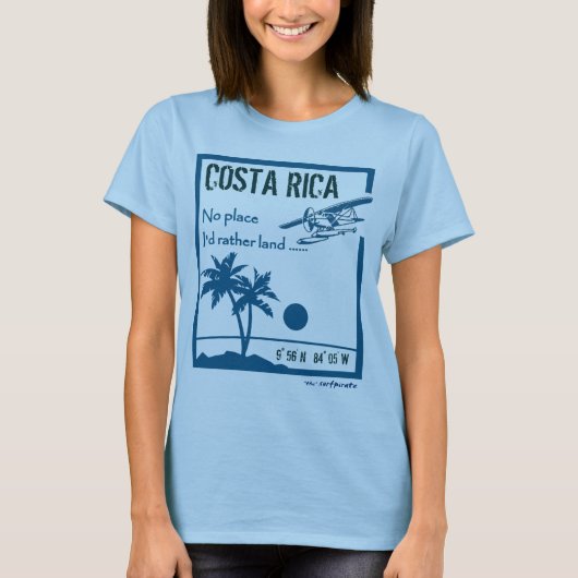 Kein Platz… Costa Rica T-Shirt (Vorderseite)