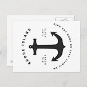 Kein Platz für die Hate Postcard Postkarte (Vorne/Hinten)