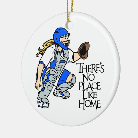 KEIN PLATZ MÖGEN ZUHAUSE! KERAMIK ORNAMENT (Links)