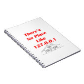 kein Platz mögen Zuhause Notizblock (Rechte Seite)