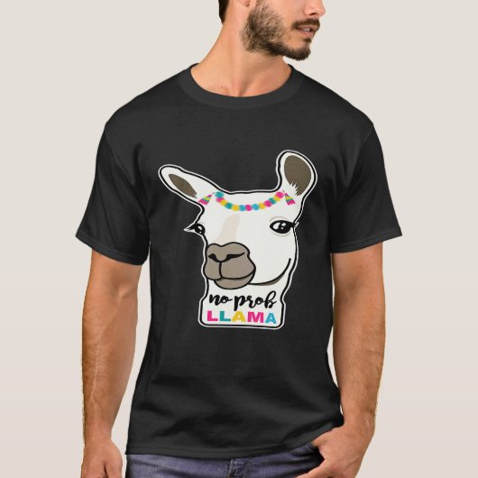 Kein Plob Lama T-Shirt (Vorderseite)