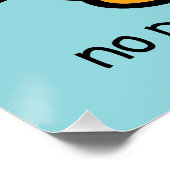 Kein Pokern der Pinguine Niedlich Poster (Ecke)