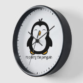 Kein Pokern der Pinguine Niedlich Uhr (Winkel)