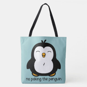 Kein Pokern des Pinguin-Designs Tasche