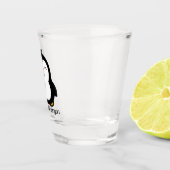 Kein Posen der Pinguine Schnapsglas (Rechts)