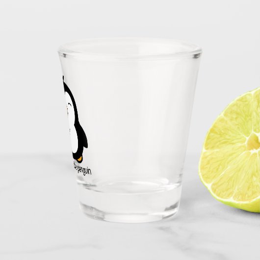 Kein Posen der Pinguine Schnapsglas (Rechts)