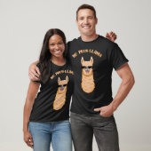 Kein Pro Llama cooles Tier T-Shirt (Unisex)