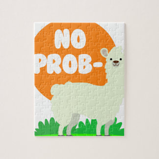 Kein Prob-Lama - das kein Problem-Lama - lustig Puzzle