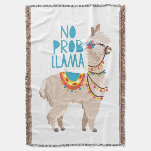 Kein Prob Lama Decke (Vorderseite Vertikal)