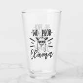 Kein Prob Lama-Entwurf Glas (Rückseite)