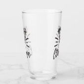 Kein Prob Lama-Entwurf Glas (Links)