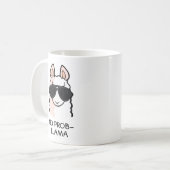 Kein Prob-Lama Kaffeetasse (Vorderseite Links)