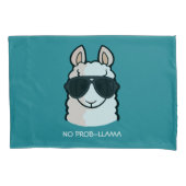 Kein Prob-Lama Kissenbezug (Vorderseite)