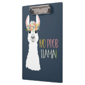 Kein Prob Lama Klemmbrett (Links)