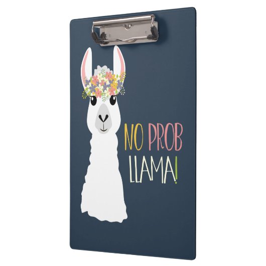 Kein Prob Lama Klemmbrett (Links)